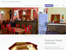 Tablet Screenshot of pensiuneatoledo.ro